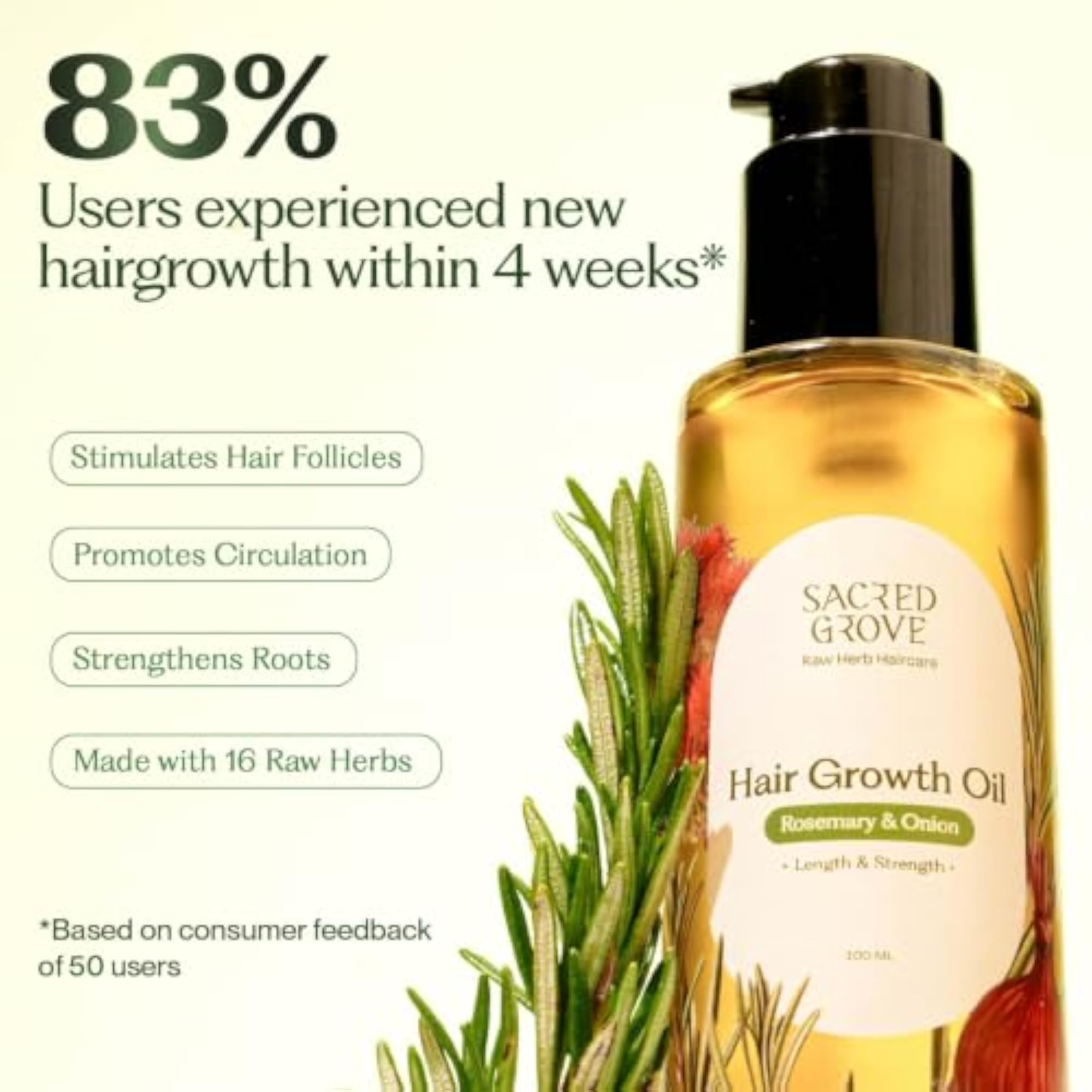 Rosemary Oil for Hair Growth, Saygrow Combo